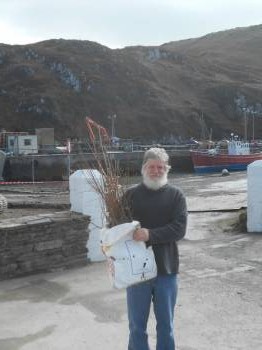 Ferdia sets off to plant trees on Cape Clear