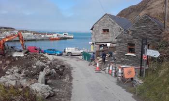 Harbour works Cape Clear