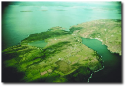 Aerial Photo of Cape Clear Island